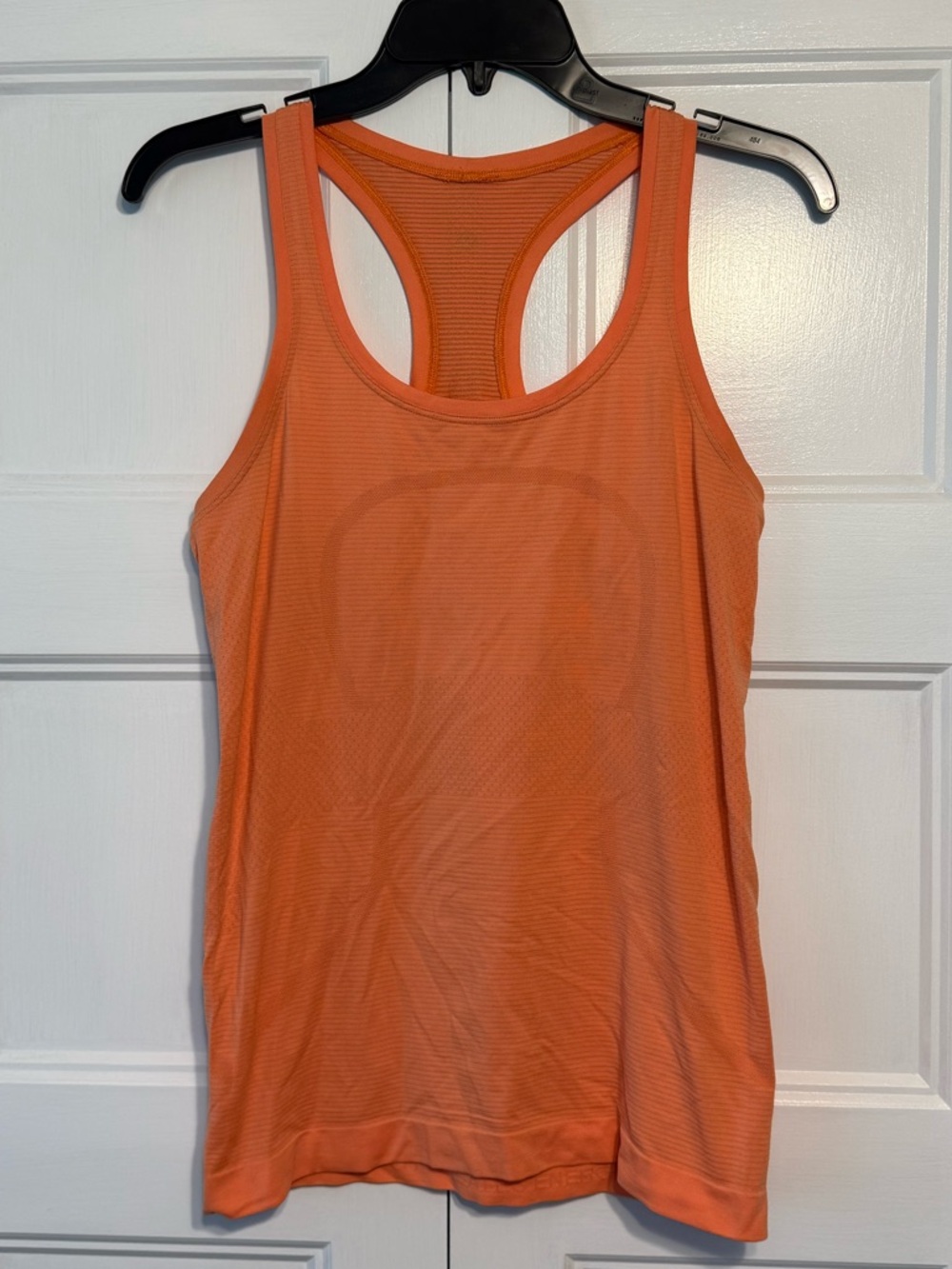 Orange Lululemon Racerback Tank